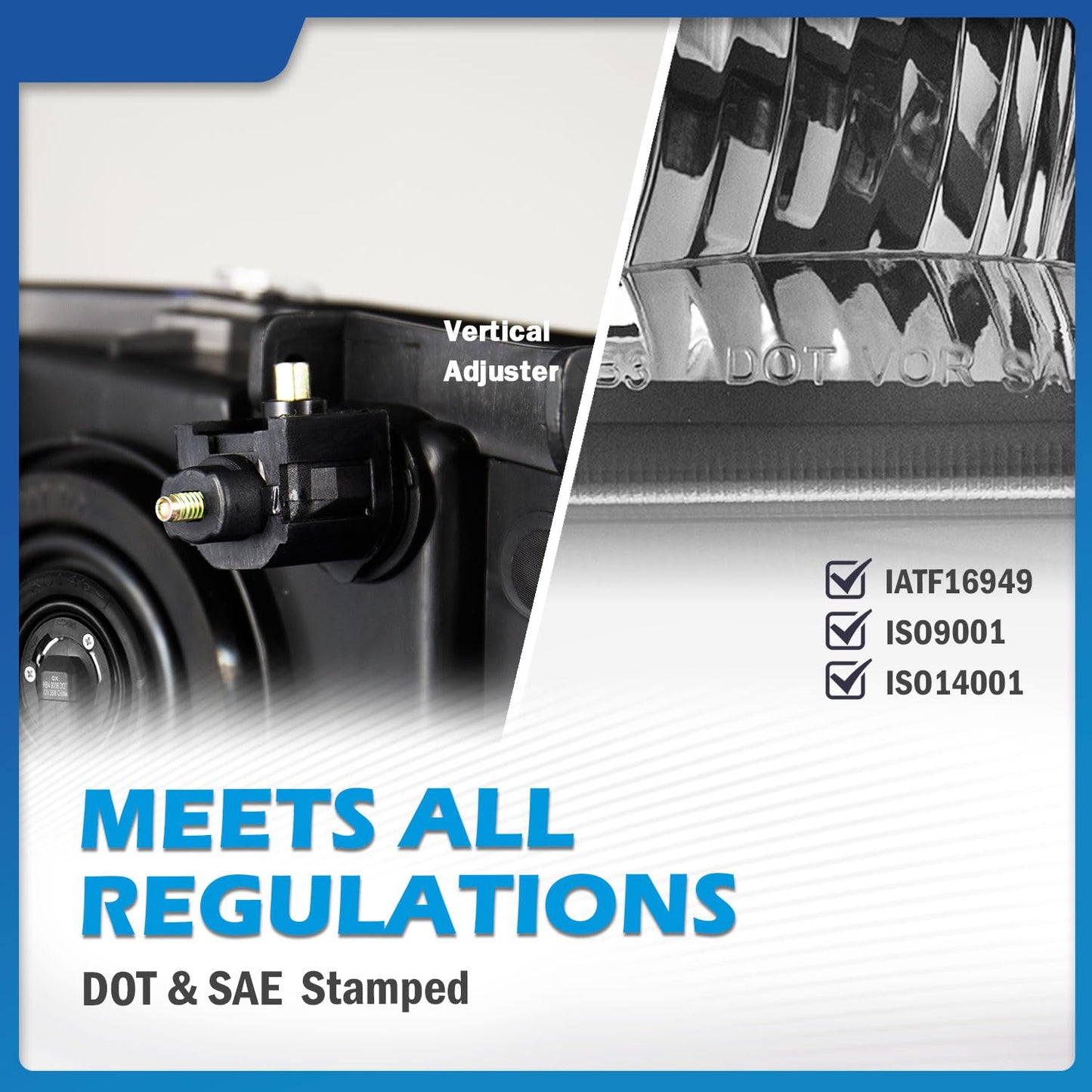 Headlights for 03-07 Chevy Silverado1500/2500/3500/1500HD/2500HD,03-06 Avalanche 1500/2500 Pickup