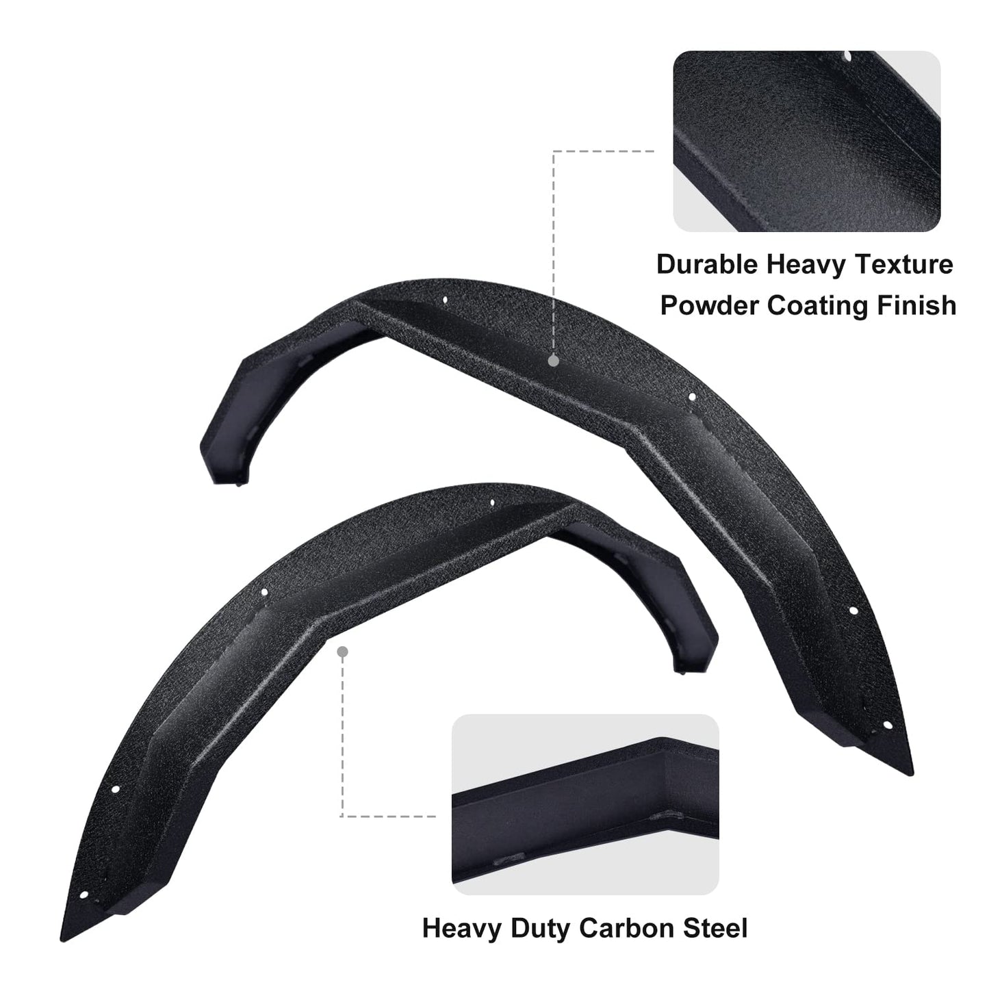 Fender Flares Fit 2021-2025 Ford Bronco 2/4 Door