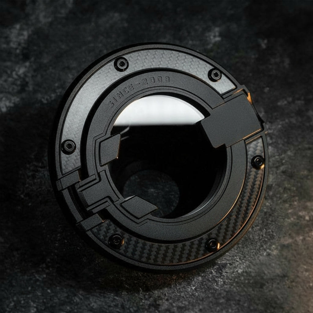 Aluminum Transparent Space Capsule Gas Tank Cover For Jeep Wrangler JL 2018-2024