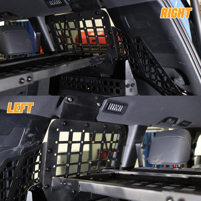 Rear Window Storage Molle Panel and Storage Bracket for Toyota Land Cruiser 2024-2026