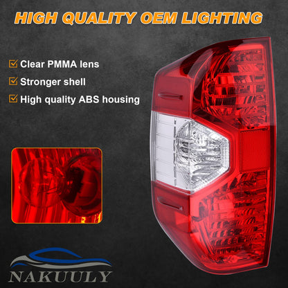 Tail Light Compatible With Toyota Tundra 2014-2021 Pickup