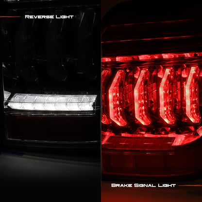 LED Tube DRL Brake Sequential Turn Signal Fits 2010-2022 Toyota 4Runner - OMOTOR