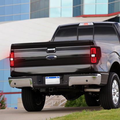 Smoked Black LED Taillights for Ford F150 2009-2014 (2PCS, Passenger & Driver Side)
