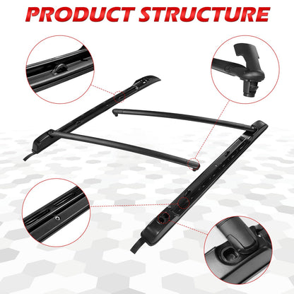 165LBS Roof Rack Cross Bar Fit for Toyota Tacoma 2005-2023