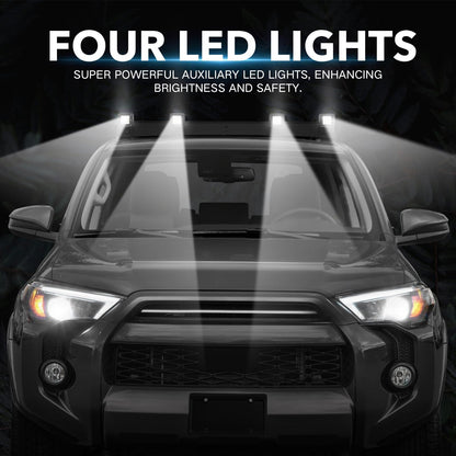 Roof Rack with Led Light for Toyota 4Runner 5th Gen 2010 -2024 - OMOTOR