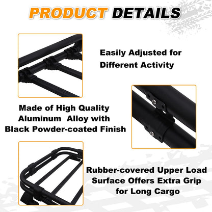 Roof Rack Basket Compatible with 2010-2024 Toyota 4Runner Sport Utility 4-Door