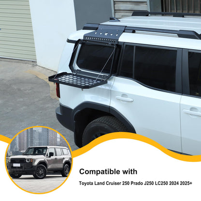 Rear Side Window Storage Molle Panel Compatible with Toyota Land Cruiser Prado 250 J250 LC250 2024 2025