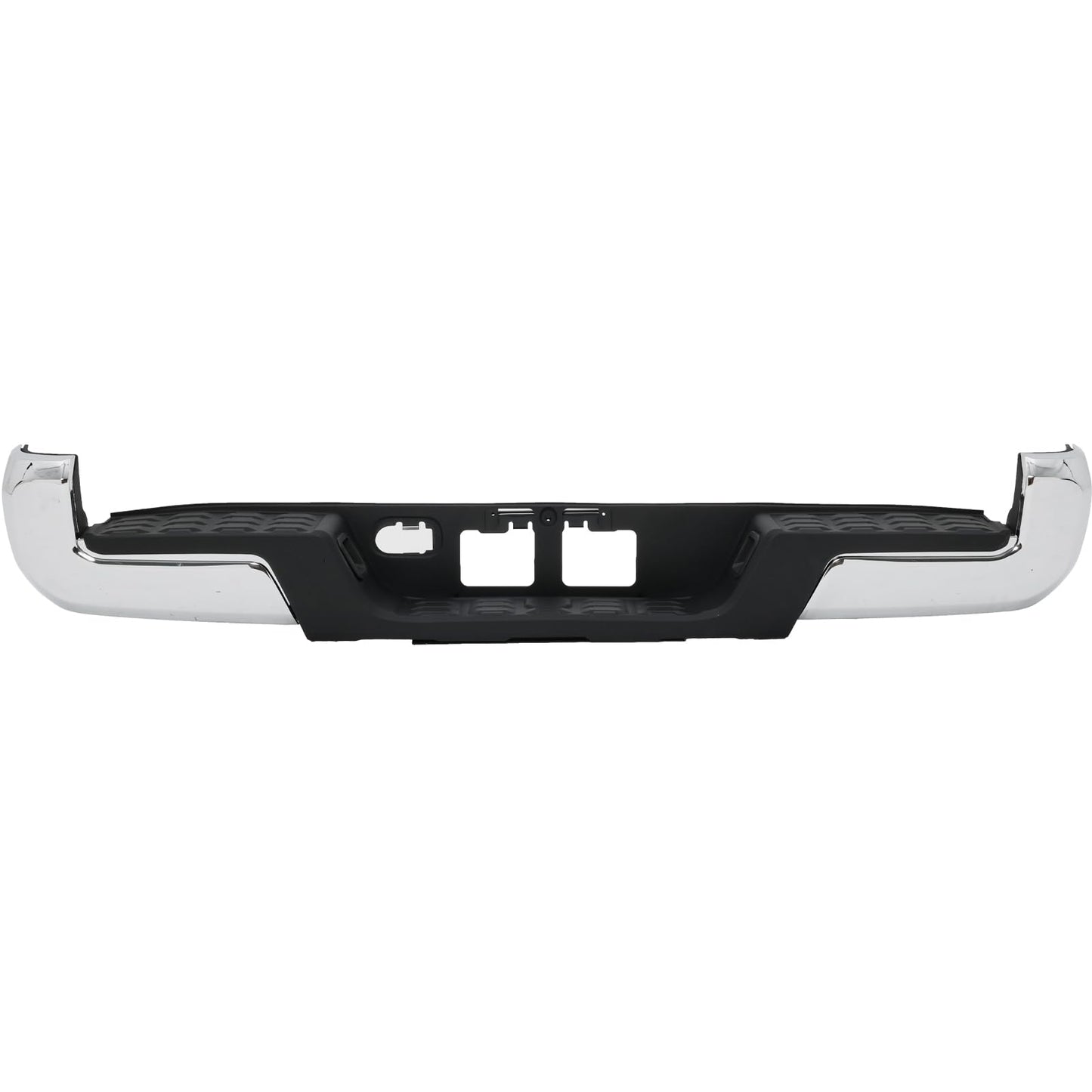 Rear Steel Step Bumper Assembly for 2016-2023 Toyota Tacoma without Park Sensor Holes