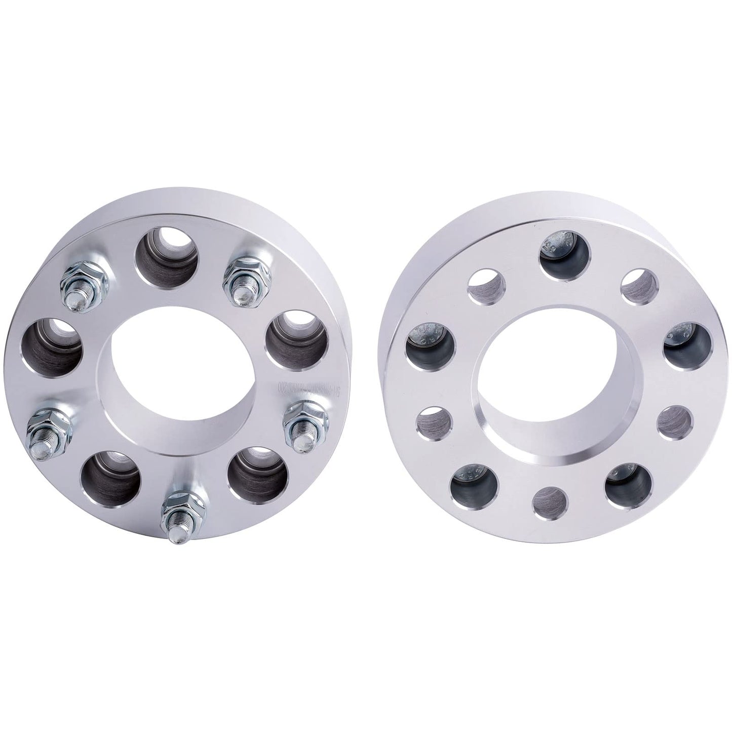 4PC 2Inch Black Hubcentric Wheel Spacers Compatible with Jeep Wrangler JK 2007-2018 (Not JL) | 1999-2010 WJ WK Grand Cherokee | 2006-2010 XK Commander