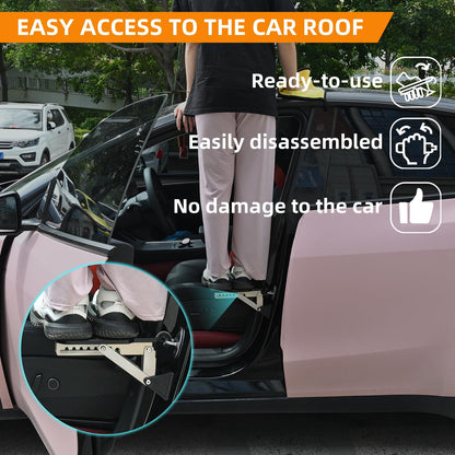 Universal Adjustable Car Door Step For Most Car, SUV, Vehicles
