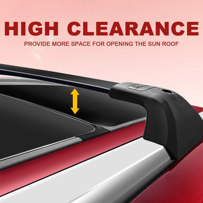 Lockable 260lbs Cross Bars Roof Racks Fit for Toyota Highlander 2020-2026 XLE Limited Platinum Hybrid(NOT for L/LE/LE Hybrid)