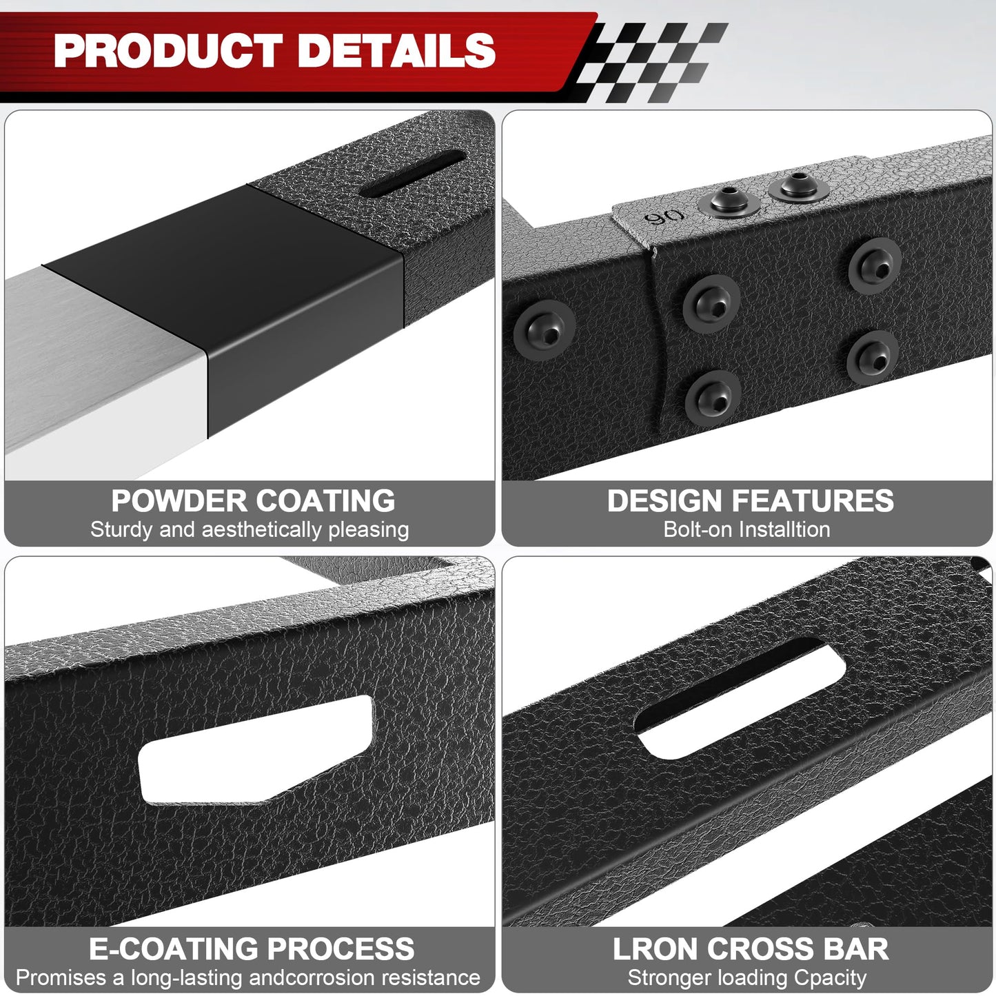 Roof Rack Compatible for Toyota Land Cruiser Prado LC250 2024-2025 / Lexus GX550 2024-2025