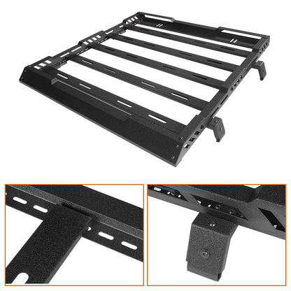 Roof Rack Cargo Basket Crossbar for 2018-2026 Jeep Wrangler JL 2 or 4 Doors & Gladiator JT