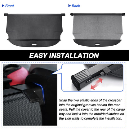 Retractable Cargo Cover for 2023 2024 2025 Kia Sportage