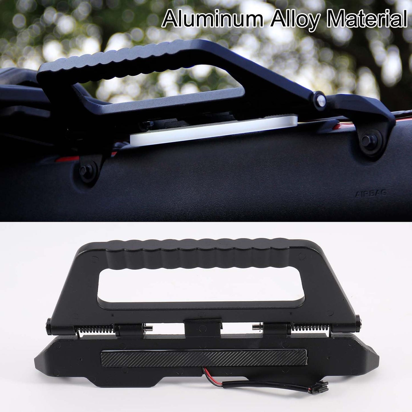 Aluminum Grab Handles with Demo Light Kit for Ford Bronco 2021-2025 2/4-Door (NOT for Bronco Raptor)