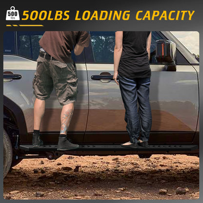 5.81 In Heavy Duty Carbon Steel Running Boards Fit for Toyota Land Cruiser LC250 Prado J250 2024-2025