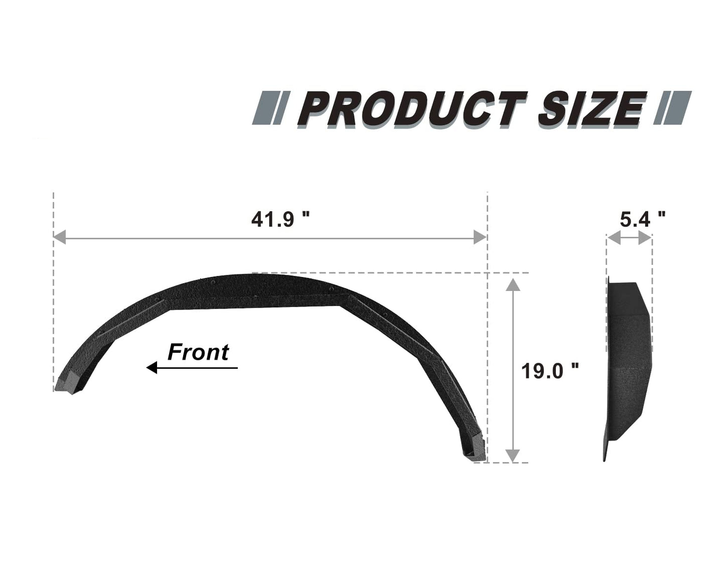 Fender Flares Fit 2021-2025 Ford Bronco 2/4 Door