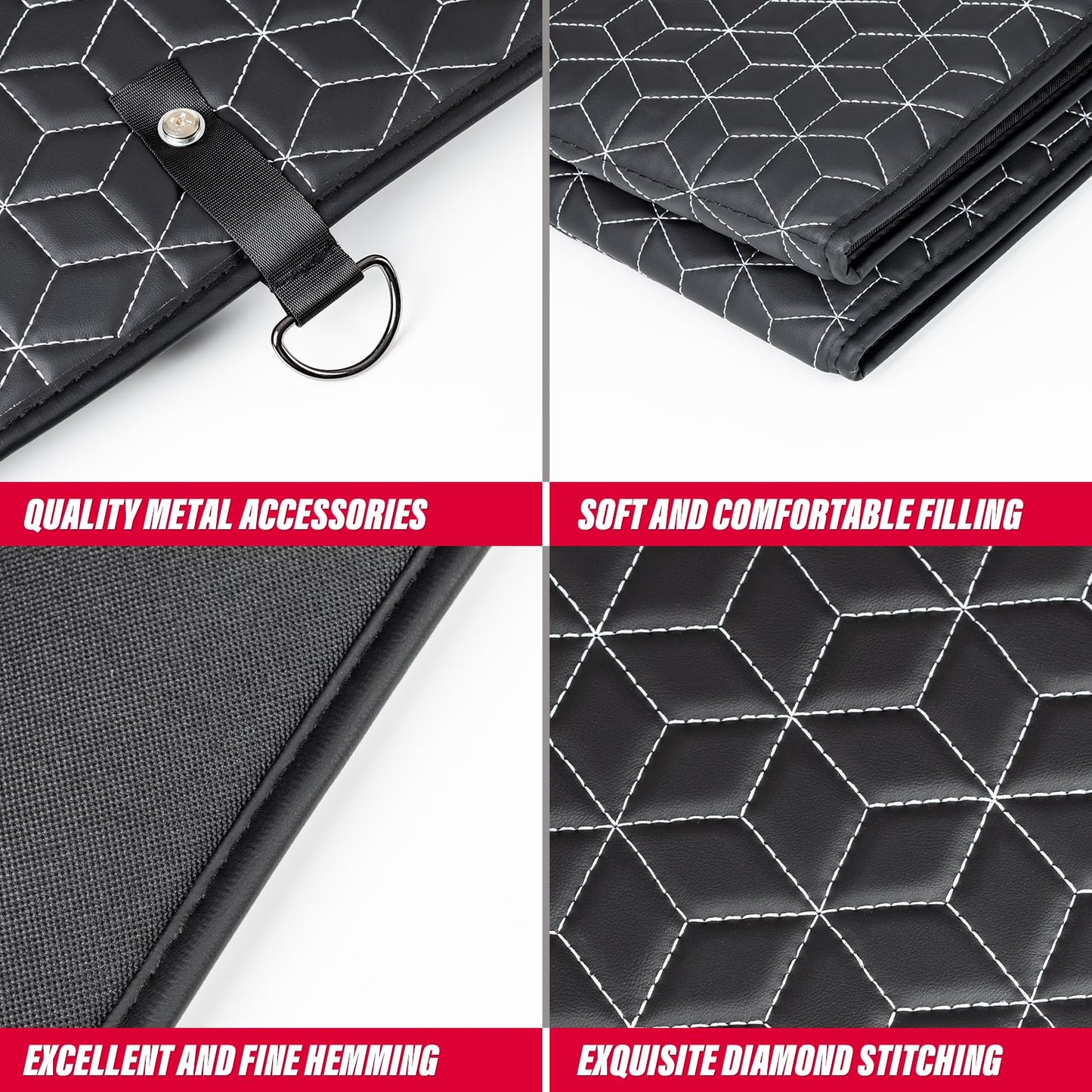Back Seat Extender Truck Bed Mattress Car Camping Air Mattress for F150/RAM 1500/Silverado
