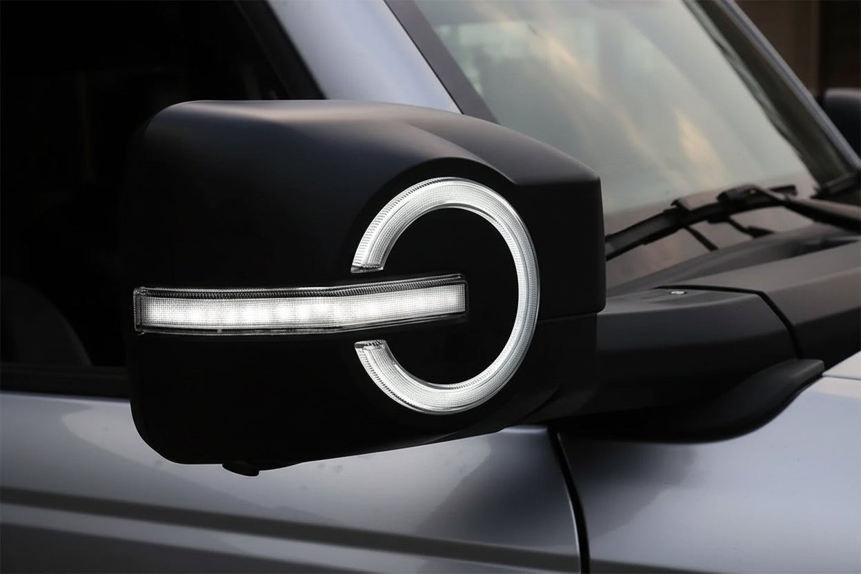 Rearview Mirror Cover Compatible with 2021-2023 Bronco 2/4 Door (Not Sport)