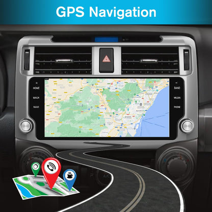Head Unit With Wireless CarPlay Android Auto For Toyota 4Runner 2010-2022 - OMOTOR