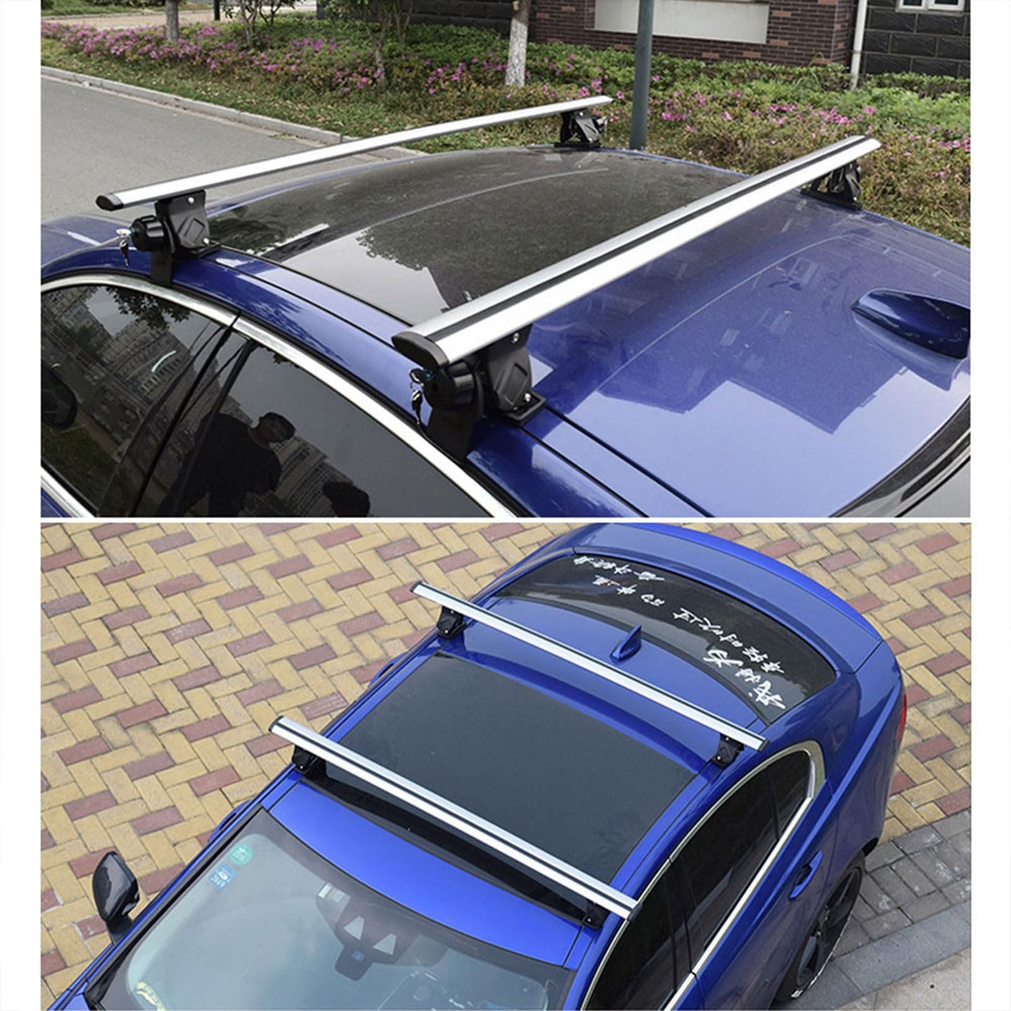 Lockable Roof Rack Cross Bars Fit for Dodge Durango 2011-2025