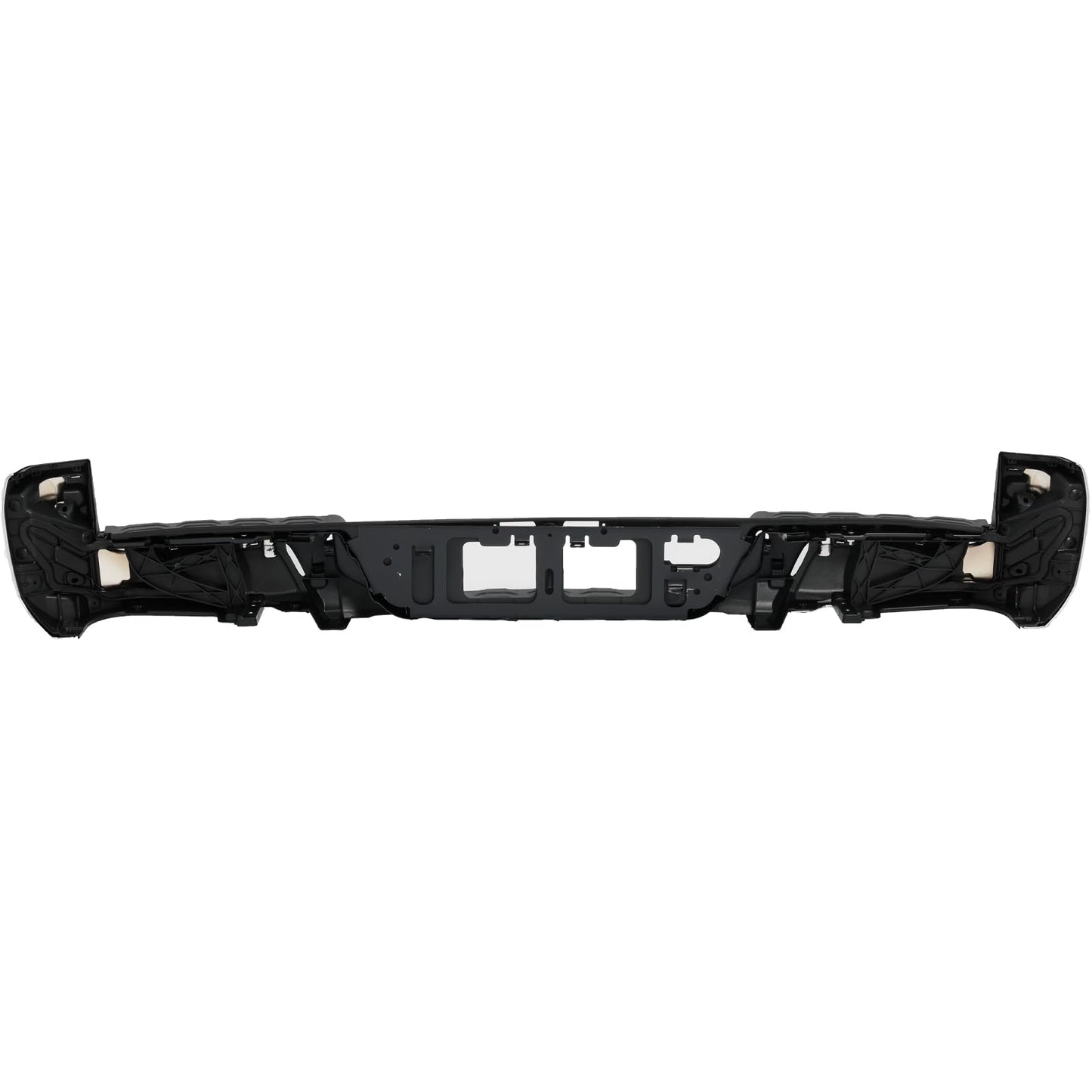 Rear Steel Step Bumper Assembly for 2016-2023 Toyota Tacoma without Park Sensor Holes