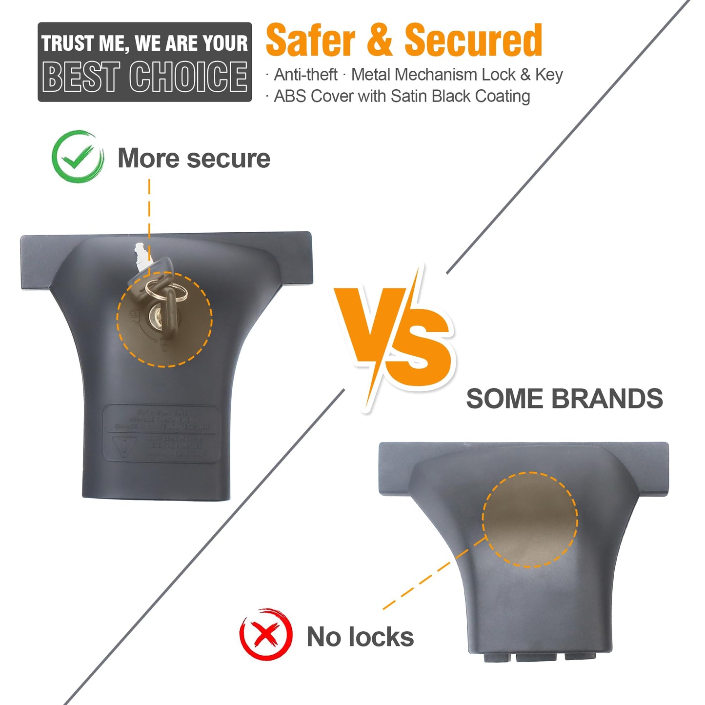 Heavy Duty Upgraded Roof Rack Crossbar Compatible with Toyota Grand Highlander Lexus TX 2024up