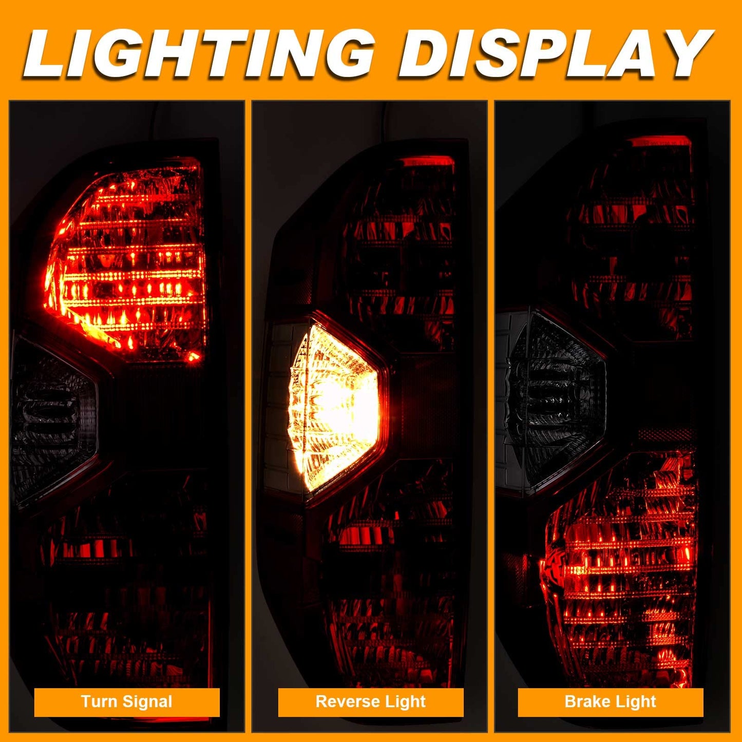 Tail Light Compatible With Toyota Tundra 2014-2021 Pickup