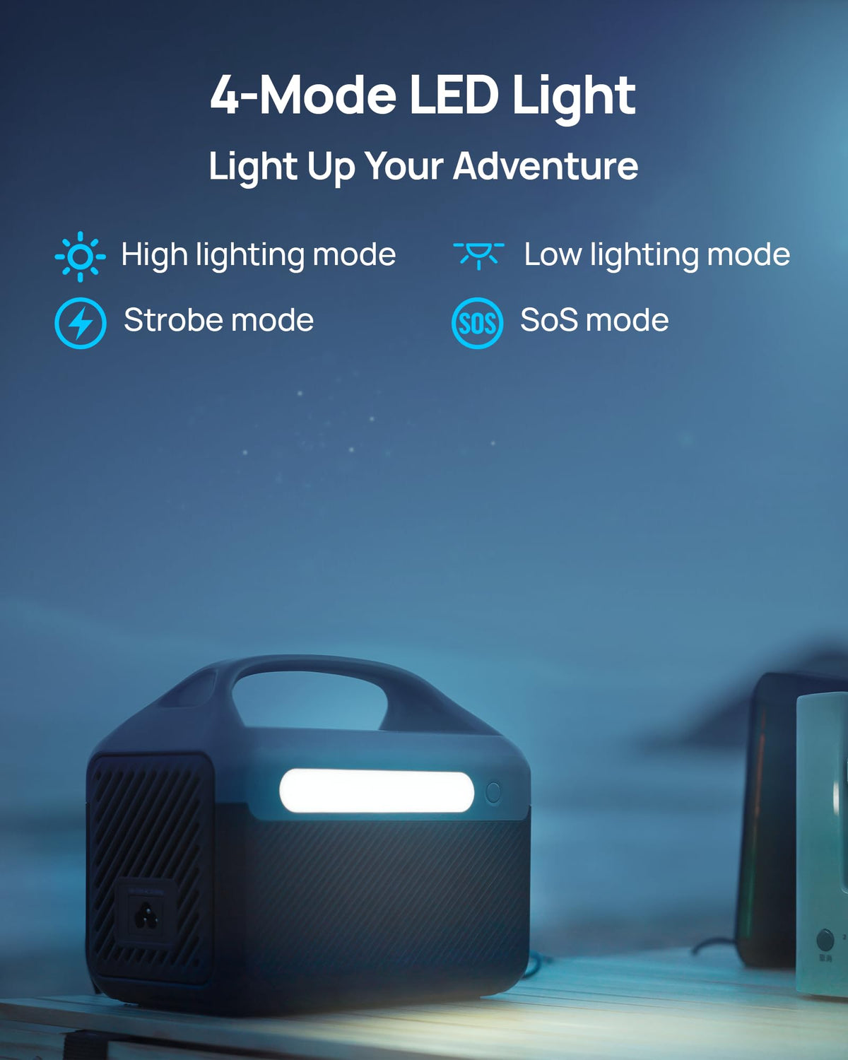 Portable Power Station 56000mAh, 179.2Wh For Hurricane Emergency/Outdoor Camping/RVs/Home Use