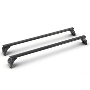 Roof Rack Cross Bars Compatible with Jeep Wrangler JL JK  Gladiator JT 2007-2026 with Anti-Theft Metal Lock, 2 & 4 Door