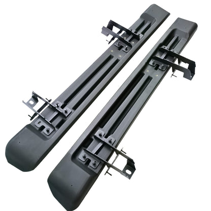 Running Boards Drop Side Steps Bars for 2007-2017 Jeep Wrangler JK 2 Door - OMOTOR