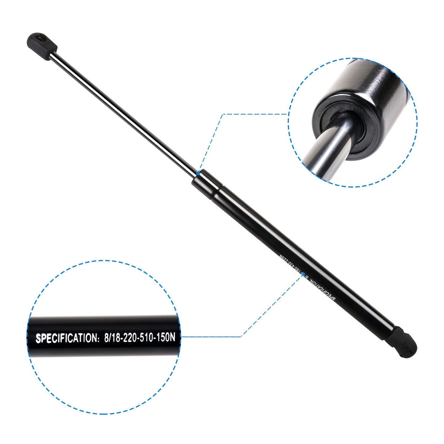 Front Hood Lift Supports Shocks for Ford Bronco Sport 2021 - 2025, Pack of 2