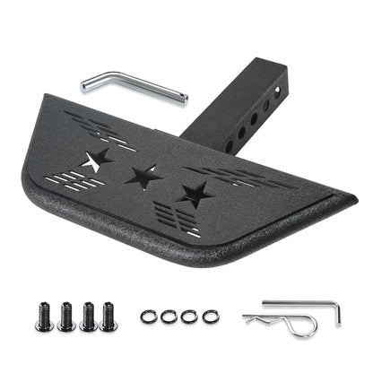 Universal 2 Inch Hitch Steps with Pin Lock for Car Vehicles SUV ATV
