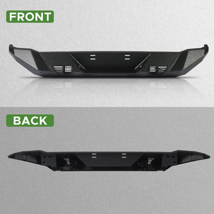 Off Road Front/ Rear  Bumper Compatible with Ford Bronco 2021 - 2025 (Not for Bronco Sport) with 4 Lights