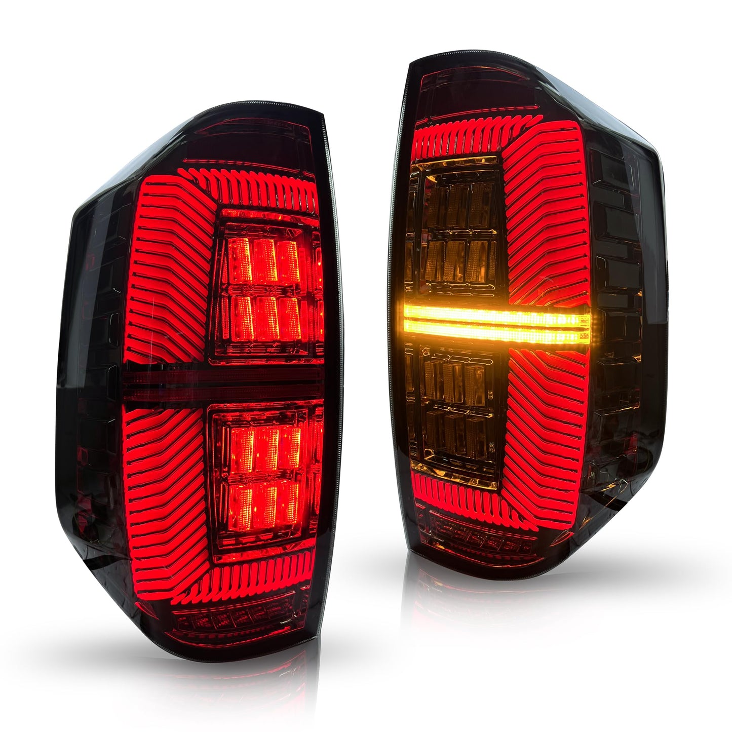 Smoke Tail Lights Compatible with 2nd Gen Tundra 2014-2021 All Models