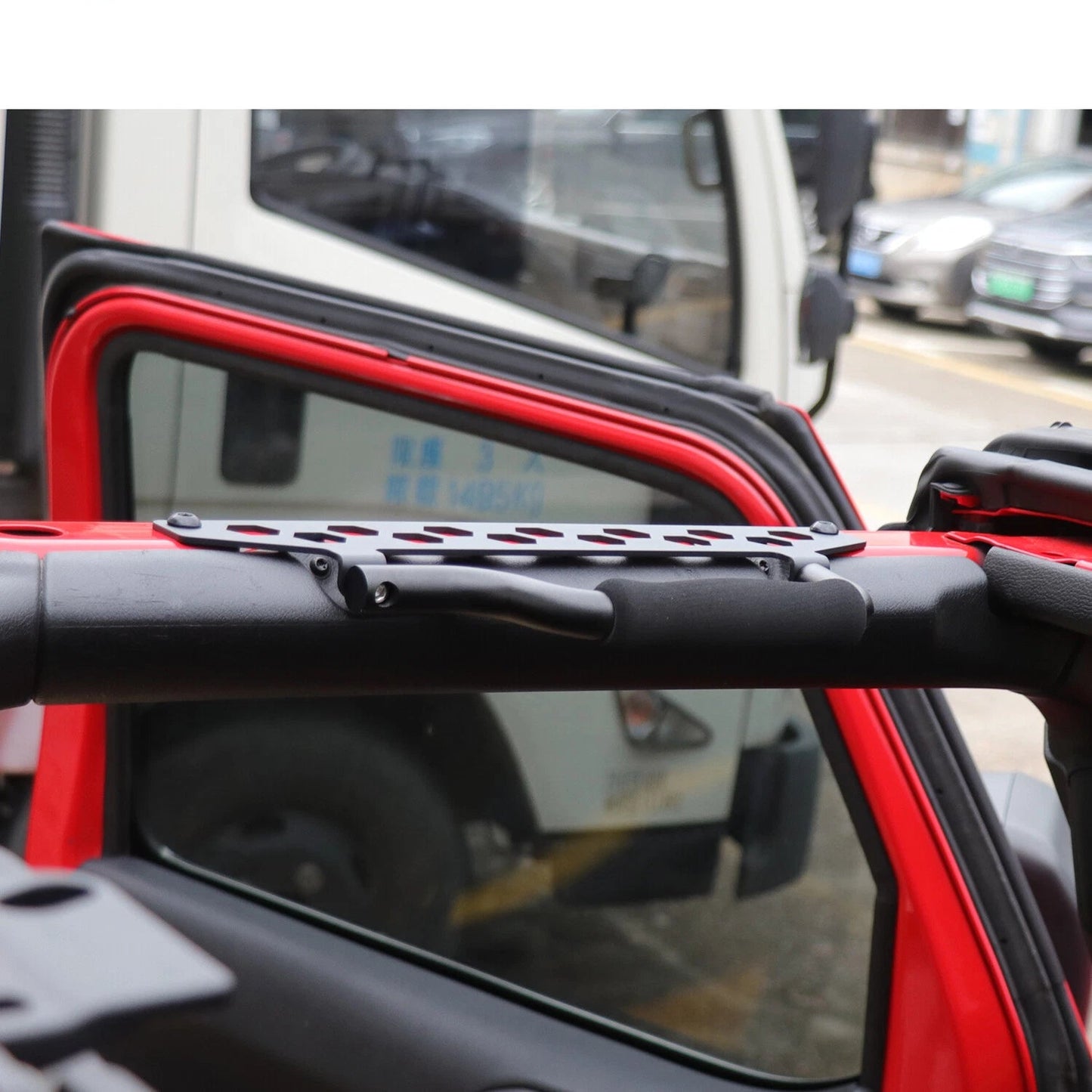 2PCS Aluminum Grab Handle For Jeep Wrangler JL JT 4XE 2018+ - OMOTOR