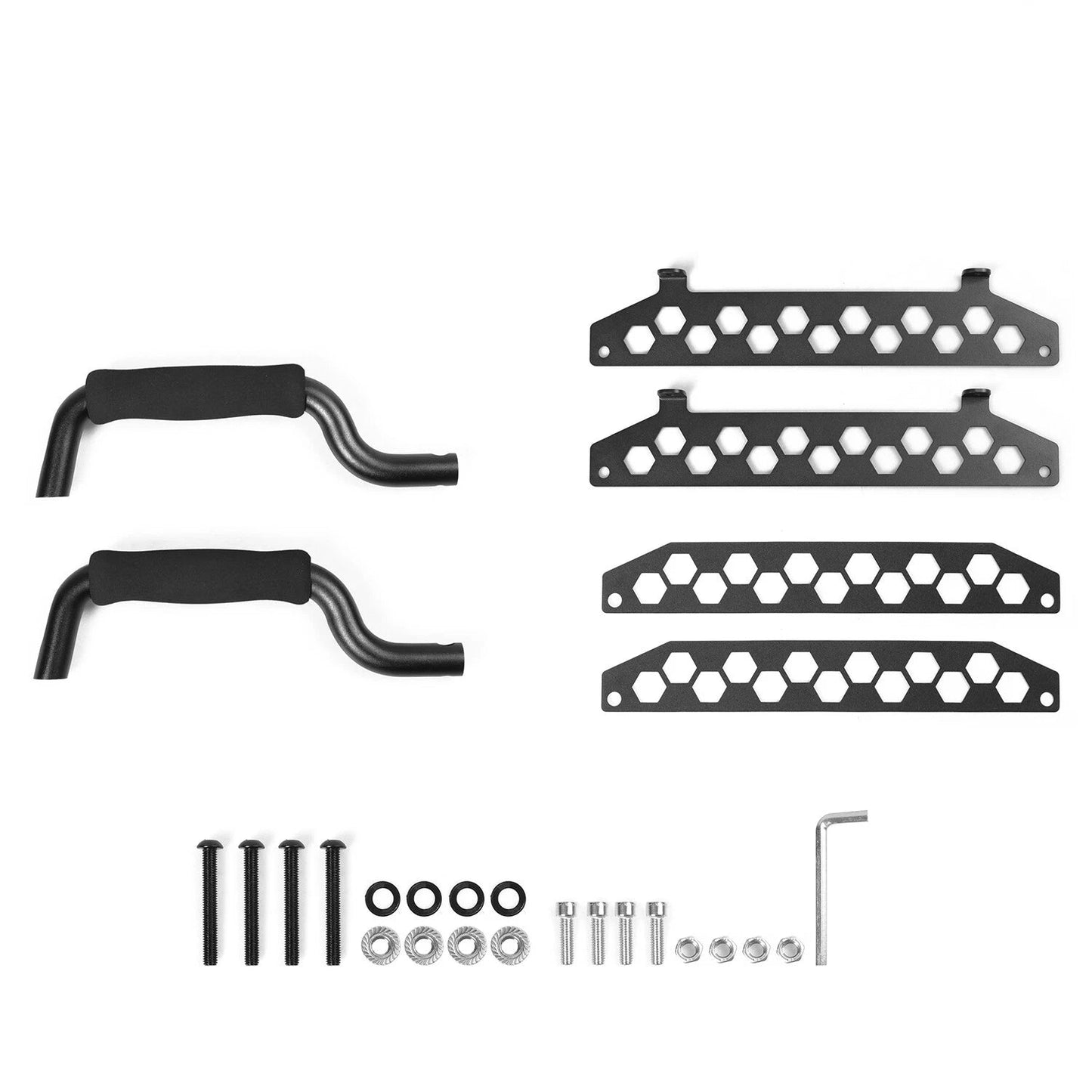 2PCS Aluminum Grab Handle For Jeep Wrangler JL JT 4XE 2018+ - OMOTOR