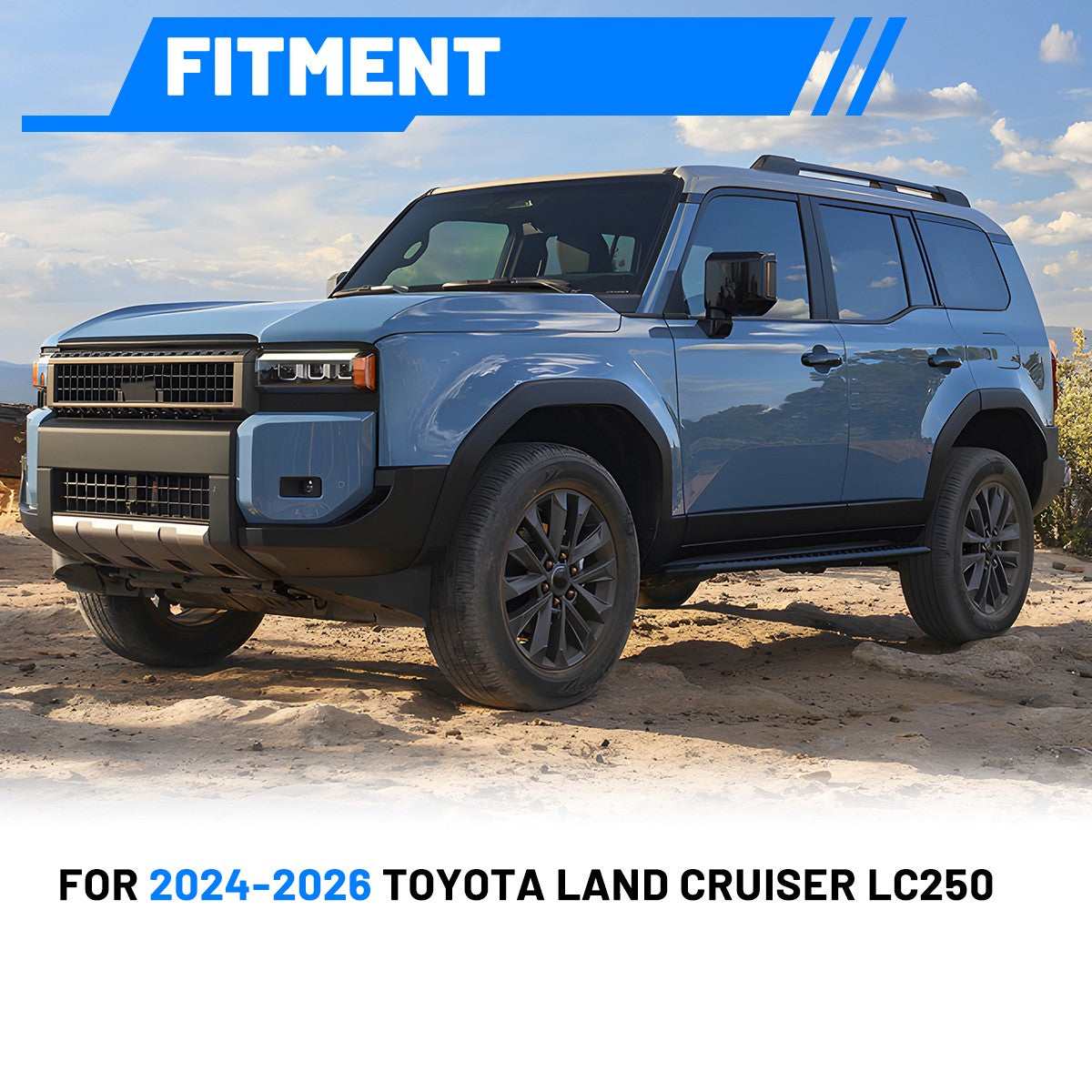 Passenger Side Access Ladder for 2024-2026 Toyota Land Cruiser (LC250)