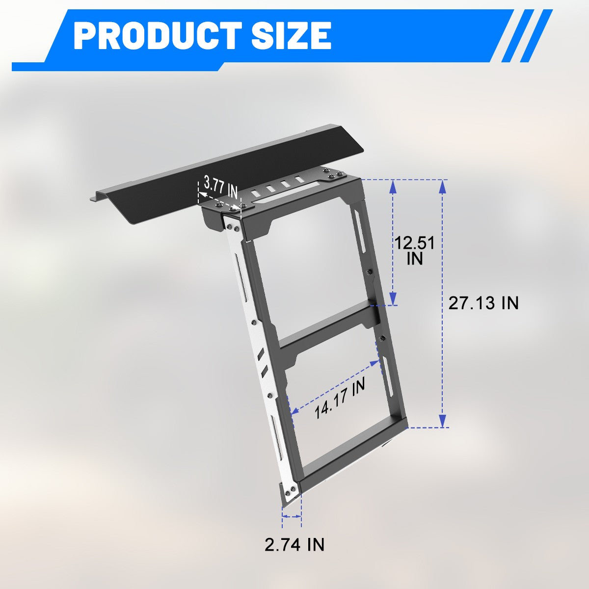Passenger Side Access Ladder for 2024-2026 Toyota Land Cruiser (LC250)