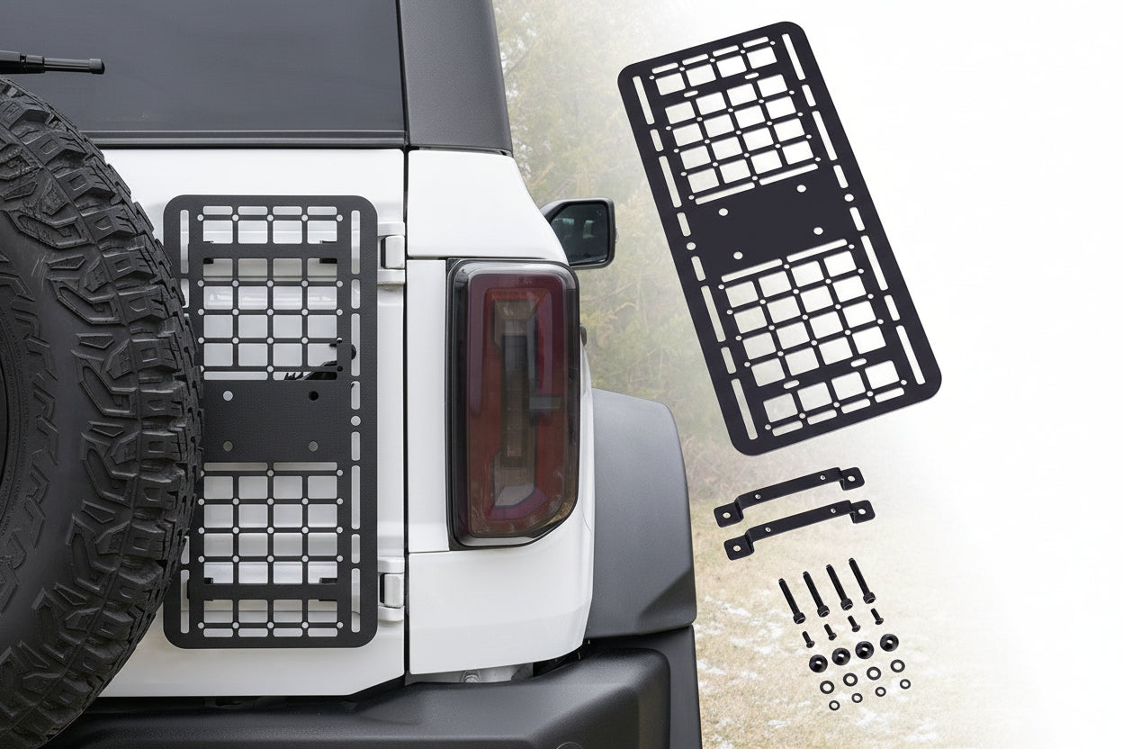 Off-Road Tailgate MOLLE Panel For 2021+ Ford Bronco