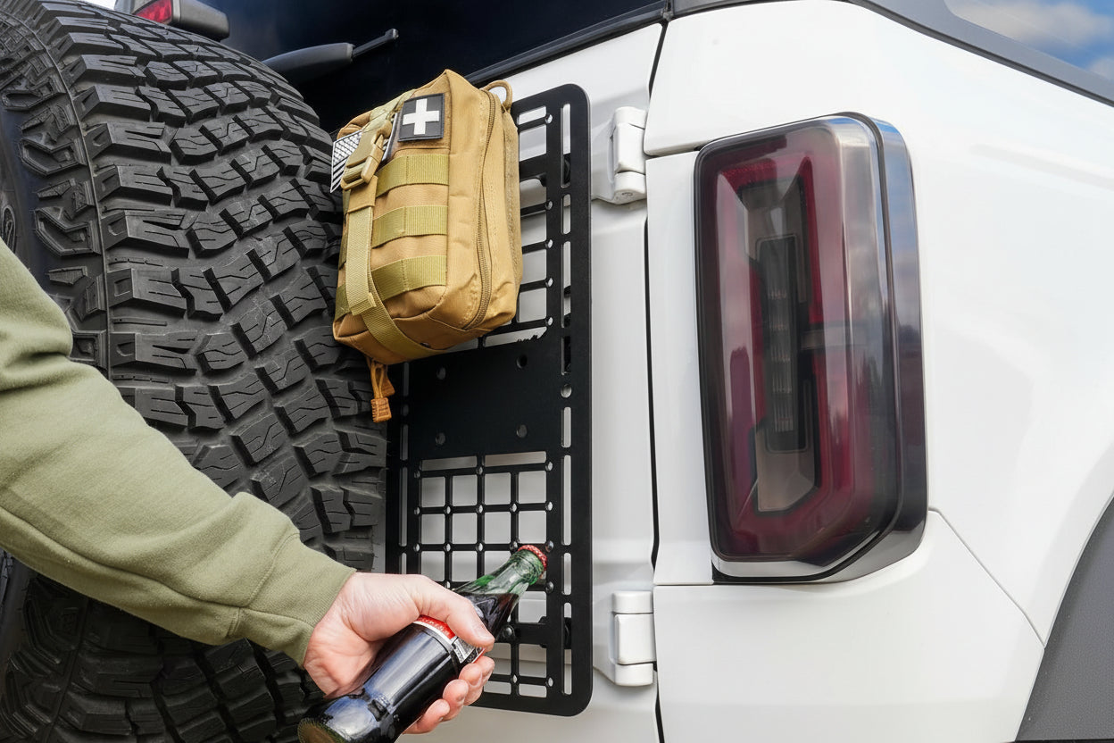 Off-Road Tailgate MOLLE Panel For 2021+ Ford Bronco