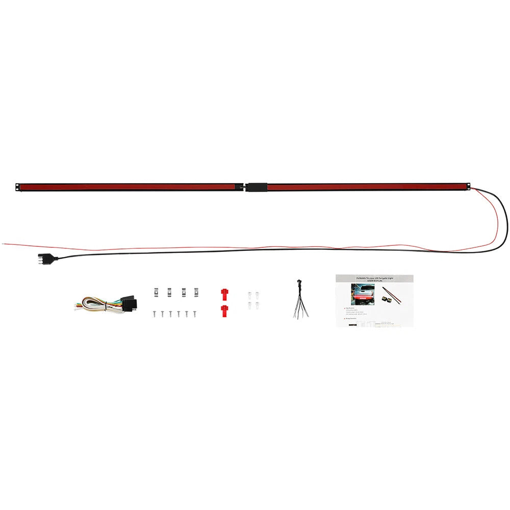 48" LED Tailgate Strip Light Bar Brake Turn Signal 3-Row For Ford F-150 Raptor - OMOTOR