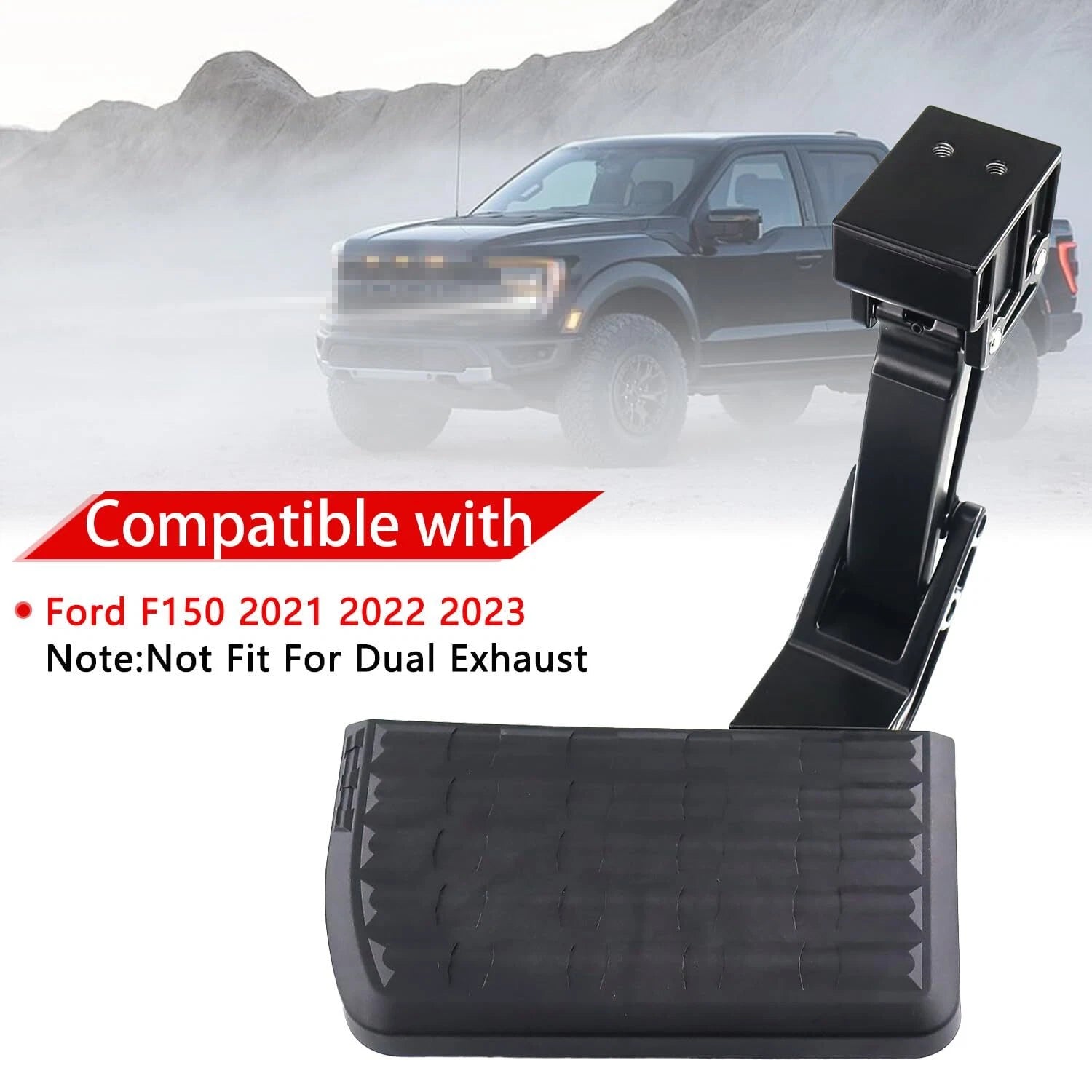 Retractable Truck Bed Step For 2021-2023 Ford F-150 - OMOTOR