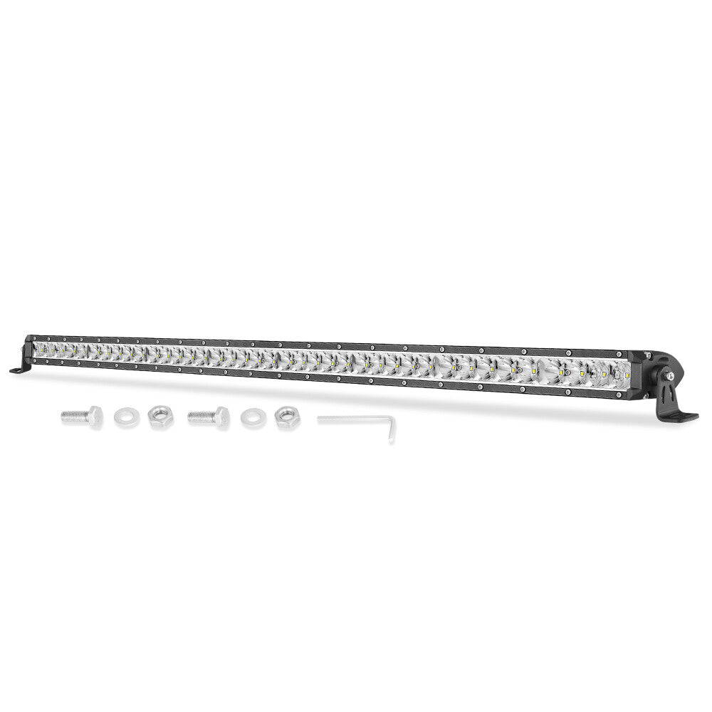 Roof Rack Combo Single Row 40"LED Work Light Bar For 2024-2025 Toyota Tacoma