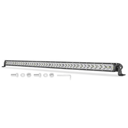 Roof Rack Combo Single Row 40"LED Work Light Bar For 2024-2025 Toyota Tacoma