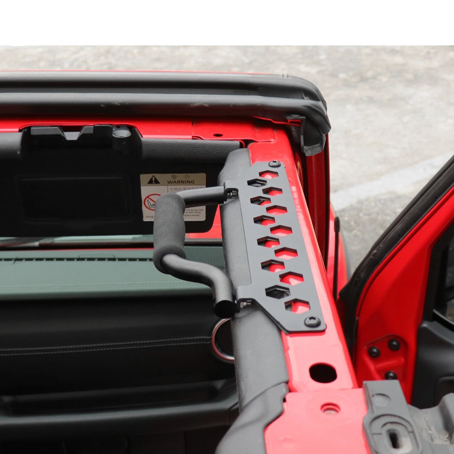 2PCS Aluminum Grab Handle For Jeep Wrangler JL JT 4XE 2018+ - OMOTOR