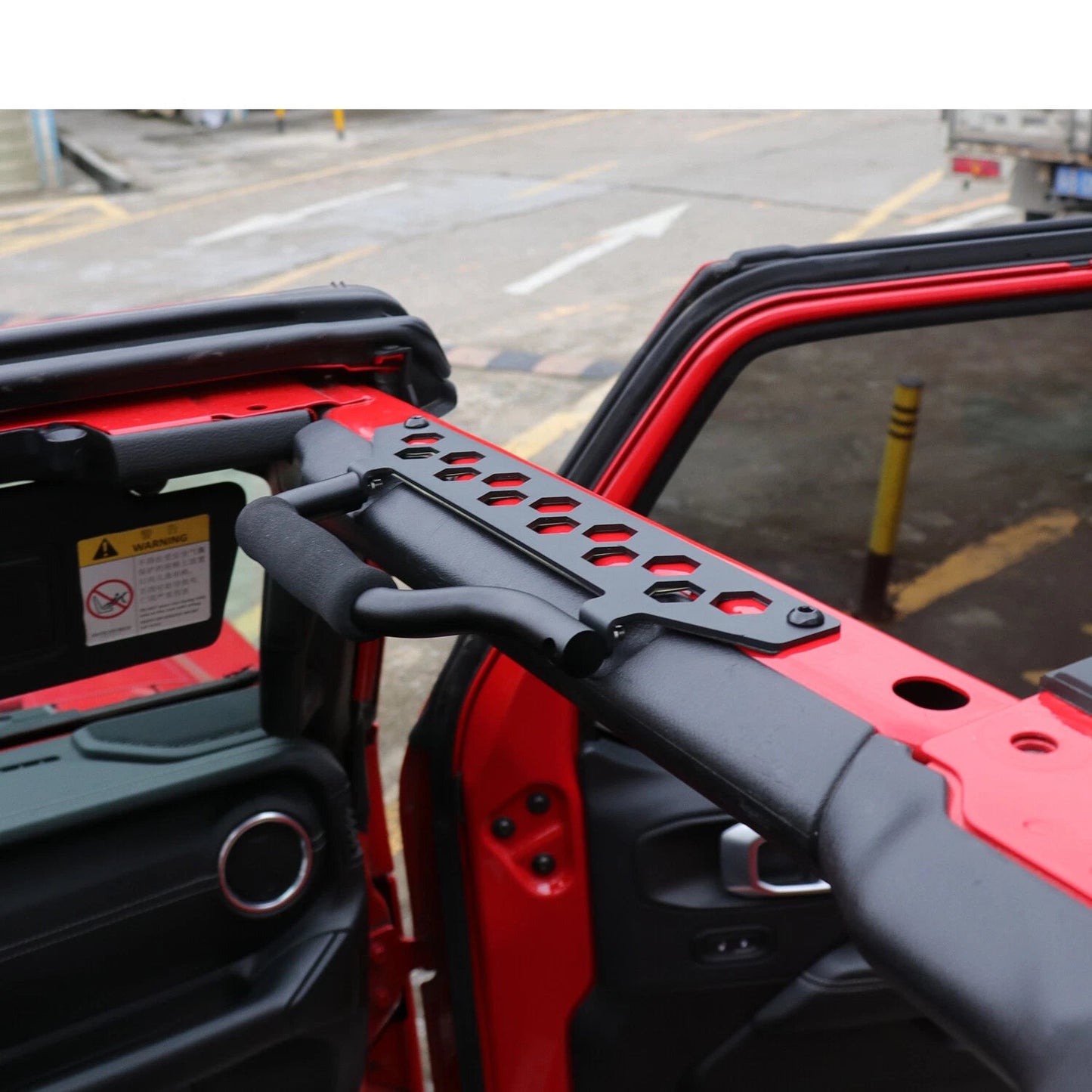 2PCS Aluminum Grab Handle For Jeep Wrangler JL JT 4XE 2018+ - OMOTOR