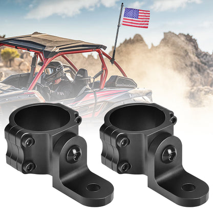 2PCS Heavy Duty Adjustable Whip Light Mount - OMOTOR