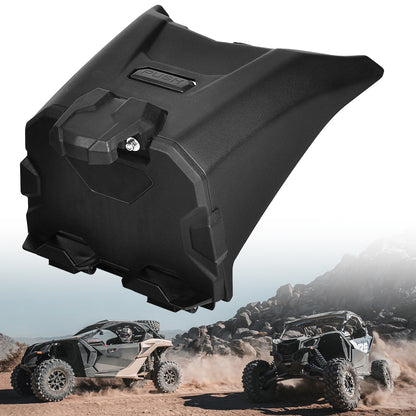 Electronic Device Tablet Phone Holder Compatible for 2017-2022 Can Am Maverick X3 Storage Box Organizer - OMOTOR