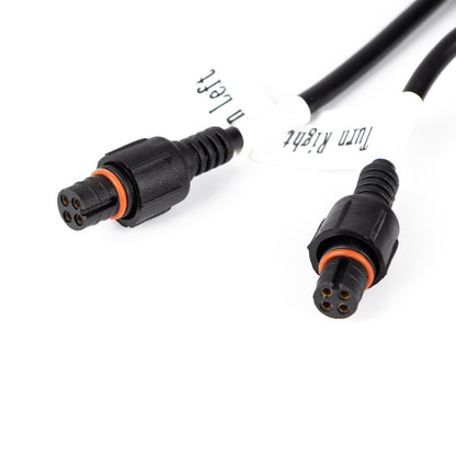 4PIN RGB Whip Light Controller Box for omotor 2pc 4 PIN Whip Light - OMOTOR